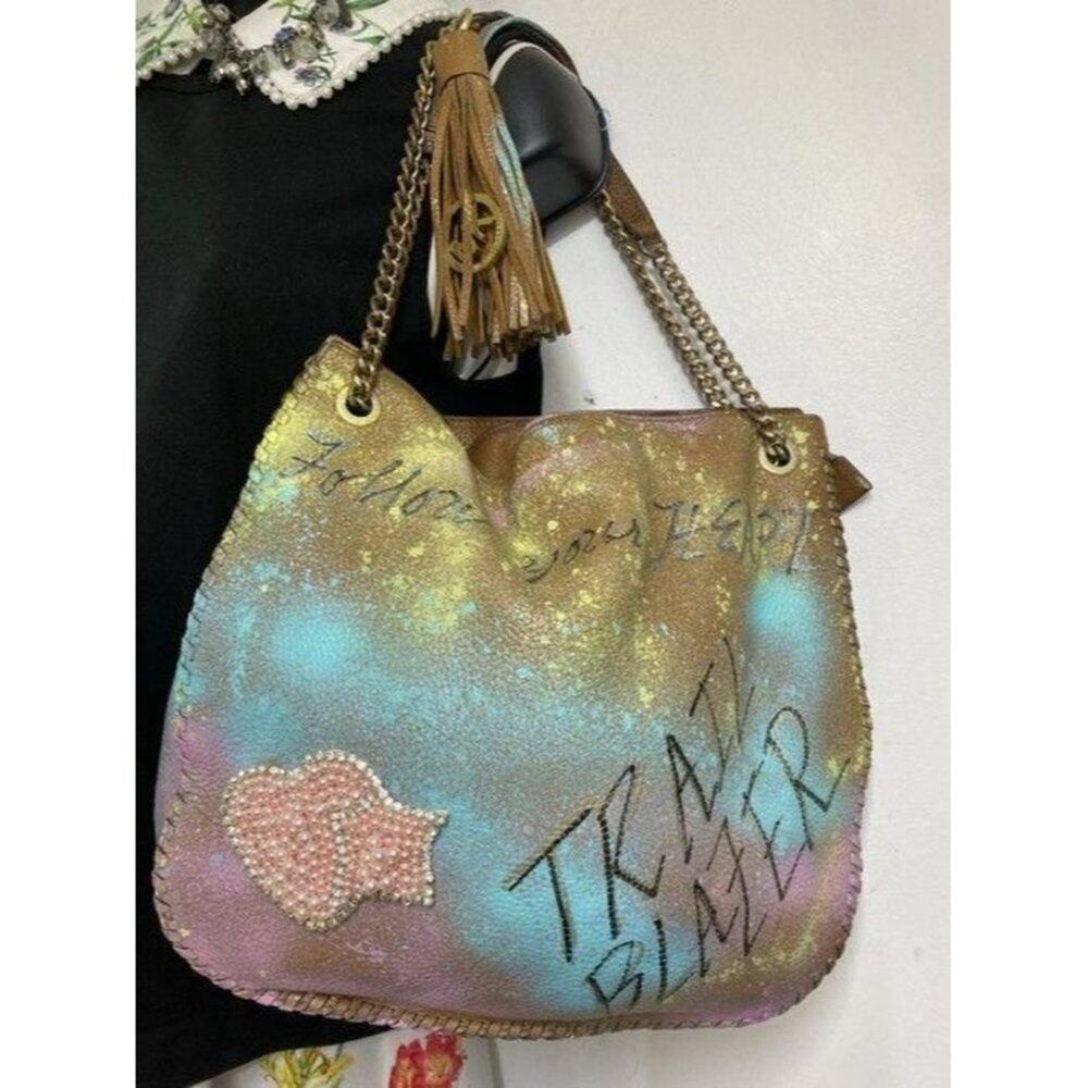 michael kors graffiti customized with multicolor s - Picture 8 of 12